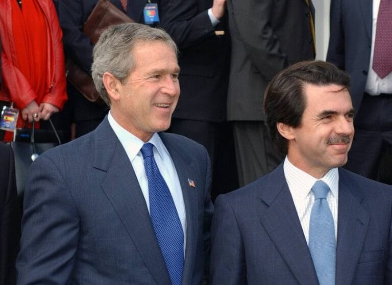 Bush y Aznar