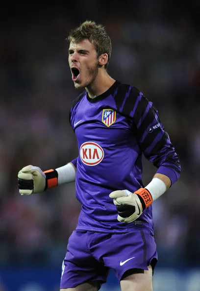 Daid de Gea David de Gea, portero del Atlético de Madrid