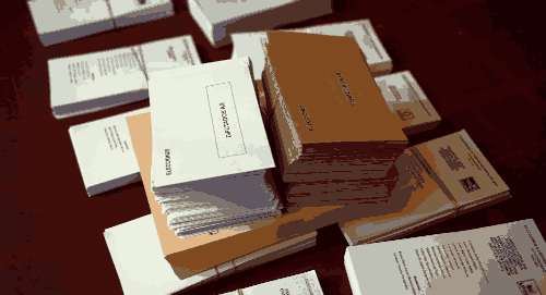 Papeletas de voto en España