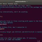 Configuración del bashrc