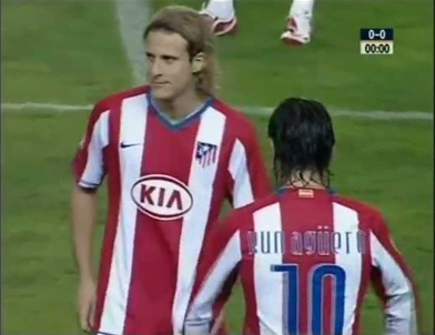 Forlán y Aguero